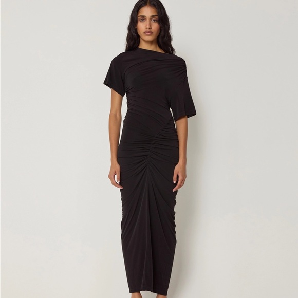 Khy x Atlein Ruched Dress S - Picture 1 of 2